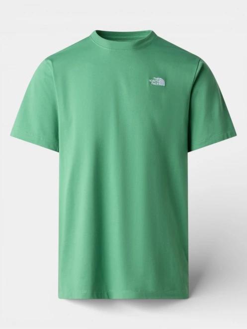 tricou cu maneci scurte pt. barbati The North Face M Evolution Simple Dome Regular Short Sl verde 5