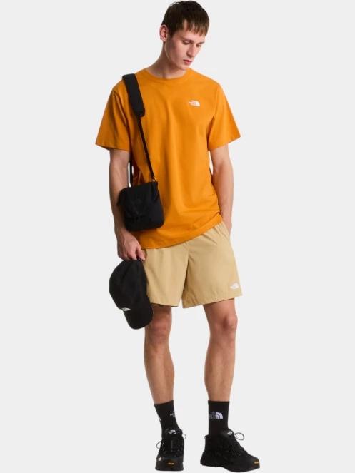 tricou cu maneci scurte pt. barbati The North Face M Evolution Simple Dome Regular Short Sl portocaliu 4