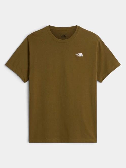 tricou cu maneci scurte pt. barbati The North Face M Evolution Simple Dome Regular Short Sl oliv 5