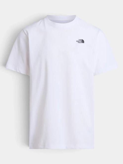 tricou cu maneci scurte pt. barbati The North Face M Evolution Simple Dome Regular Short Sl alb 2