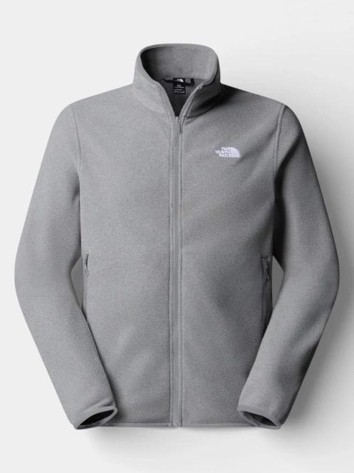 pulover polar pt. barbati The North Face M Glacier Fleece Jacket gri 6