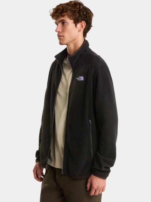pulover polar pt. barbati The North Face M Glacier Fleece Jacket negru 3
