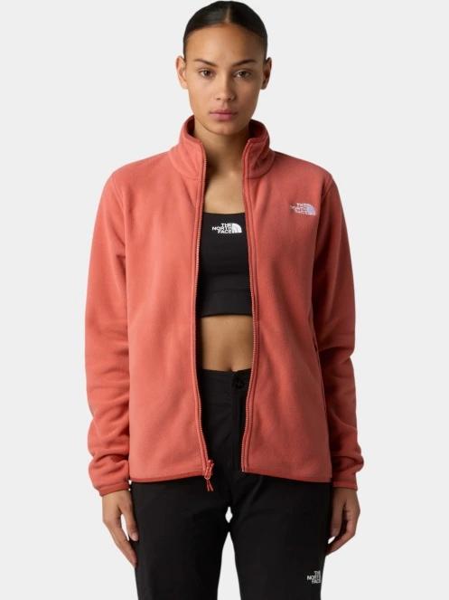 pulover polar pt. femei The North Face W Glacier Fleece Jacket rosu 5
