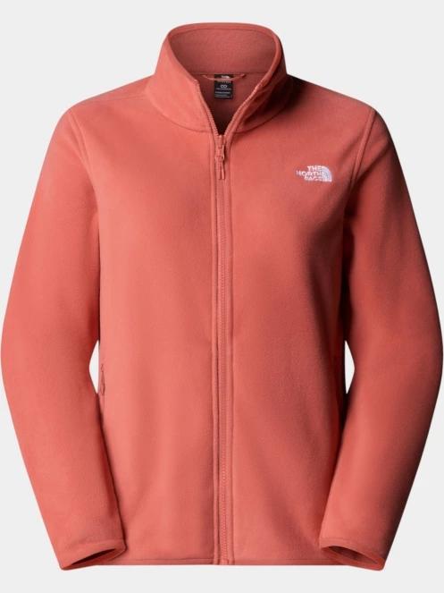 pulover polar pt. femei The North Face W Glacier Fleece Jacket rosu 6