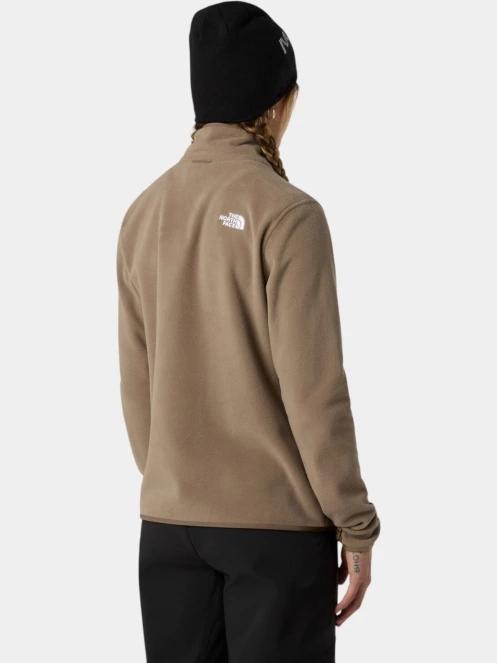 pulover polar pt. femei The North Face W Glacier Fleece Jacket maro 4