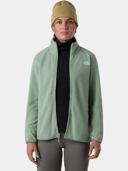 pulover polar pt. femei The North Face W Glacier Fleece Jacket verde 5