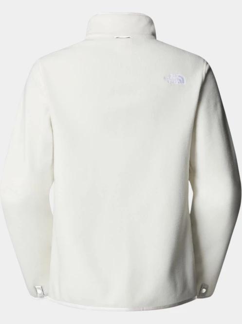 pulover polar pt. femei The North Face W Glacier Fleece Jacket alb 7