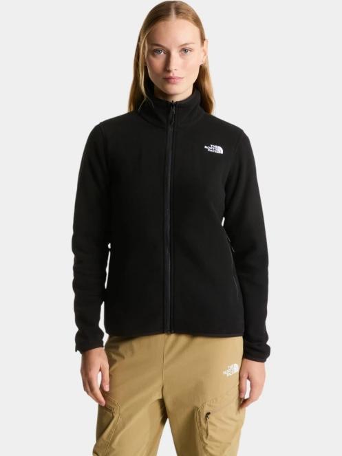 pulover polar pt. femei The North Face W Glacier Fleece Jacket negru 2