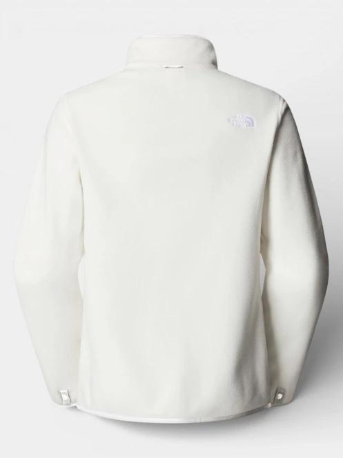 pulover polar pt. femei The North Face W Glacier Fleece Jacket alb 7