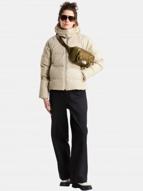 jacheta de puf pt. femei The North Face W Hydrenalite City Down Hooded Jacket nisip 5
