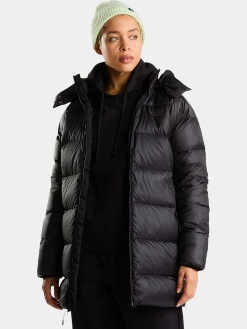 jacheta de puf pt. femei The North Face W Hydrenalite City Down Hooded Parka negru 2