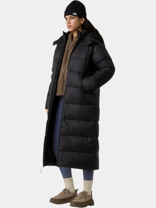 jacheta de iarna pt. femei The North Face W Hydrenalite City Long Down Hooded Park negru 3