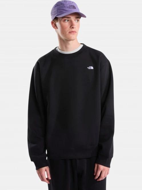 pulover pt. barbati The North Face M Tnf Essential Simple Dome Relaxed Crew negru 2