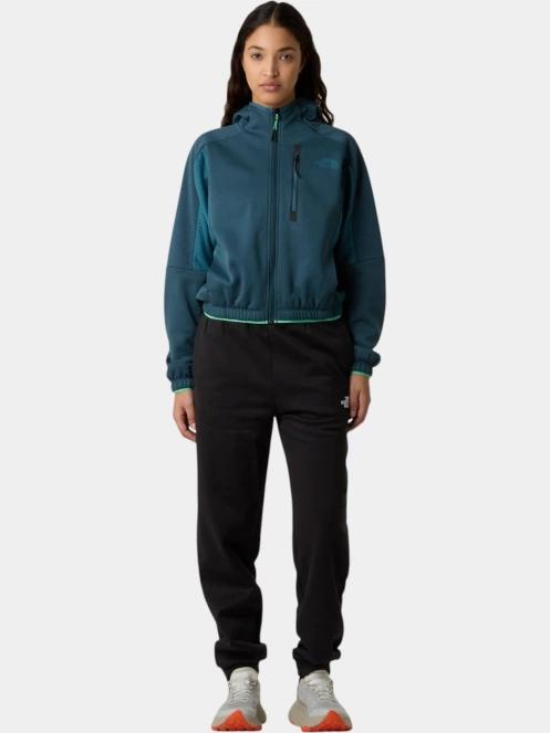 pulover cu gluga pt. femei The North Face W Mountain Athletics Fleece Full Zip Jac albastru 4
