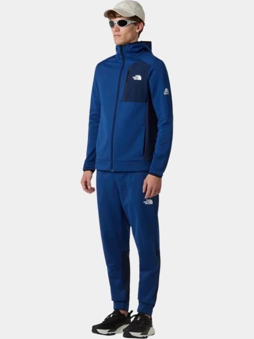 pulover polar pt. barbati The North Face M Mountain Athletics Fleece Full Zip Jac albastru 4