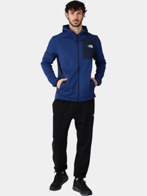 pulover polar pt. barbati The North Face M Mountain Athletics Fleece Full Zip Jac albastru inchis 5