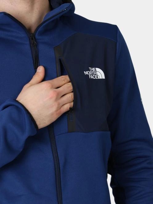 pulover polar pt. barbati The North Face M Mountain Athletics Fleece Full Zip Jac albastru inchis 6