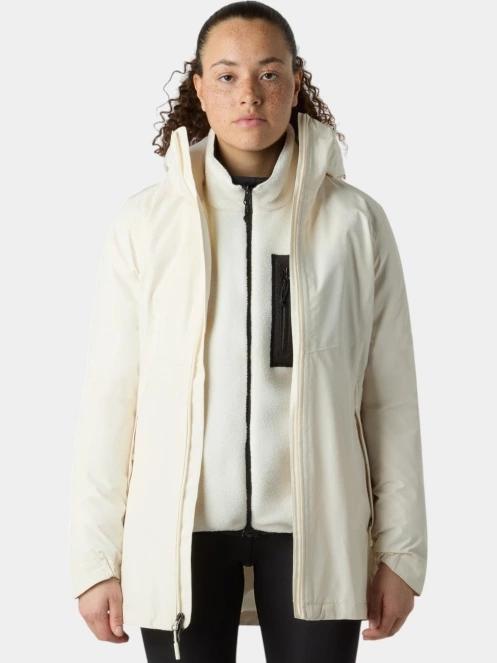 jacheta de drumetie impermeabila pt. femei The North Face W Hikesteller Parka Shell Jacket alb 5