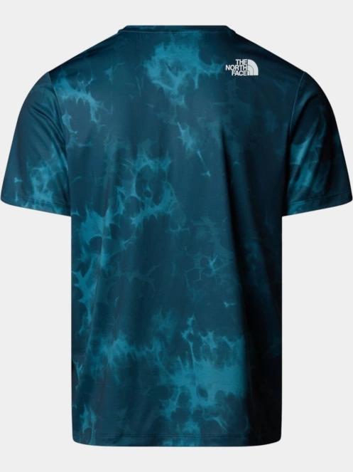 tricou pentru sport, cu maneci scurte pt. barbati The North Face M 24/7 Short Sleeves Regular Tee-Print albastru 6