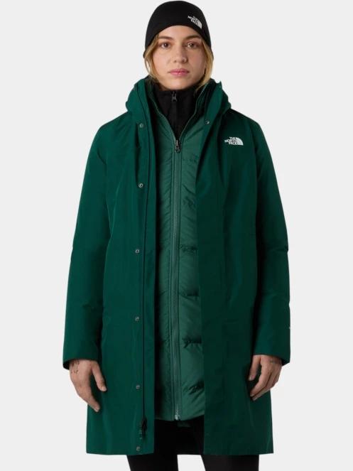 jacheta de iarna pt. femei The North Face W Suzanne Triclimate 2.0 verde 2