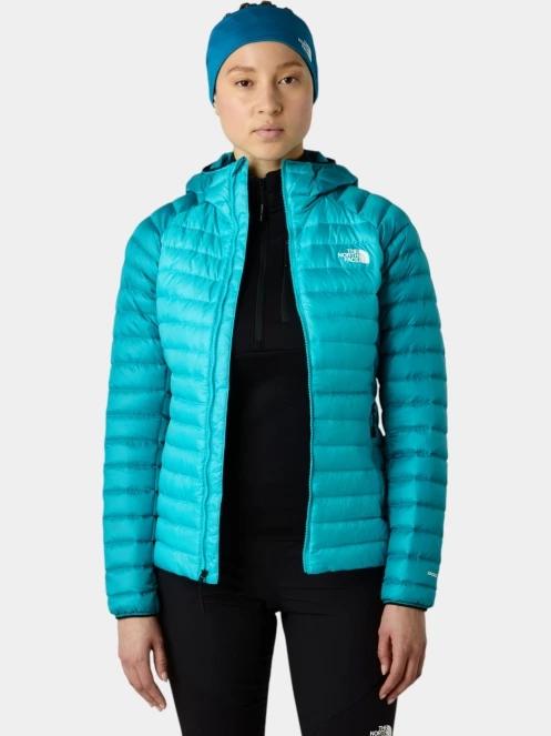 jacheta de puf pt. femei The North Face W Bettaforca Lt Down Hooded Jacket albastru 5