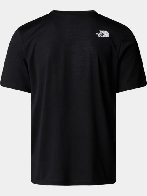 tricou cu maneci scurte pt. barbati The North Face M Mountain Foundation Ss Tee-Graphic negru 3