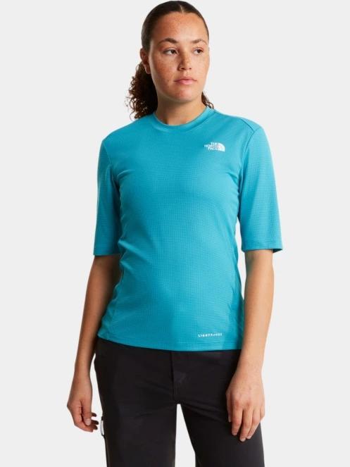 tricou pentru sport, cu maneci scurte pt. femei The North Face W Shadow Short Sleeve T-Shirt albastru 2