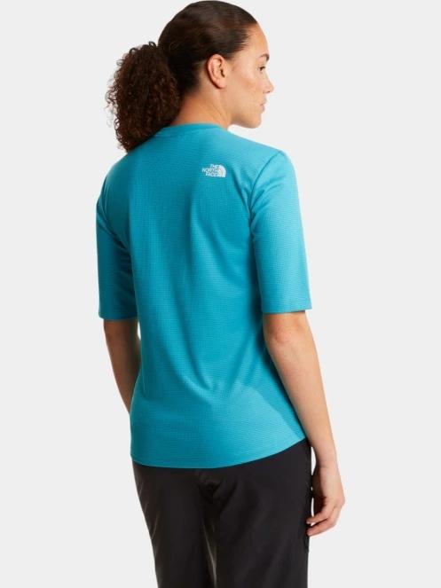 tricou pentru sport, cu maneci scurte pt. femei The North Face W Shadow Short Sleeve T-Shirt albastru 4