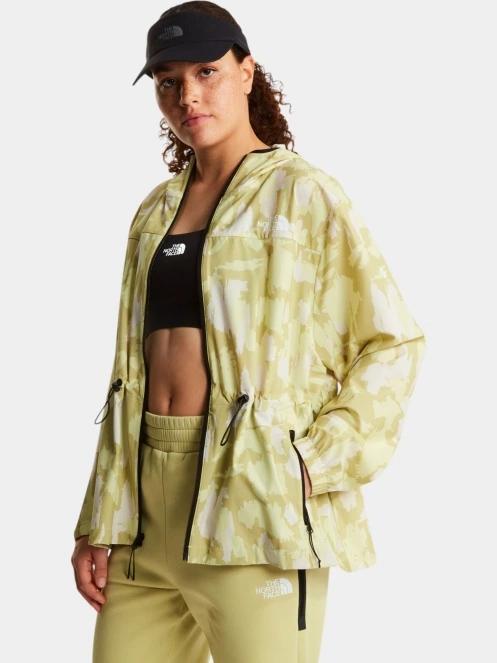 geaca de vant pt. femei The North Face W Mountain Athletics Hooded Wind Jkt-Pri galben 5