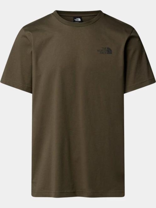 tricou cu maneci scurte pt. barbati The North Face M Box Nse Edge Of Light Infill S/S Tee verde 5