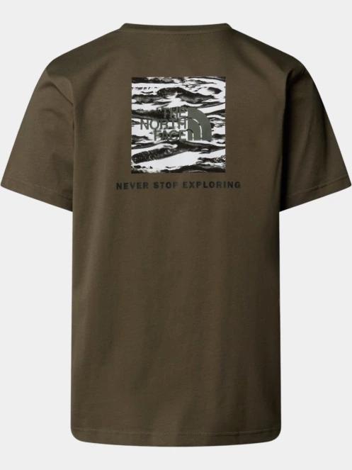 tricou cu maneci scurte pt. barbati The North Face M Box Nse Edge Of Light Infill S/S Tee verde 6