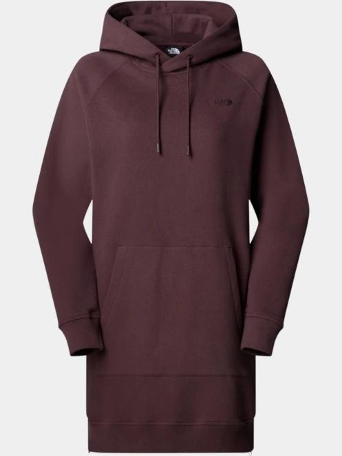 rochie pulover pt. femei The North Face W Relaxed Hooded Dress bordo 5