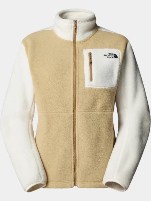 pulover polar pt. femei The North Face W Yumiori Full Zip maro 2