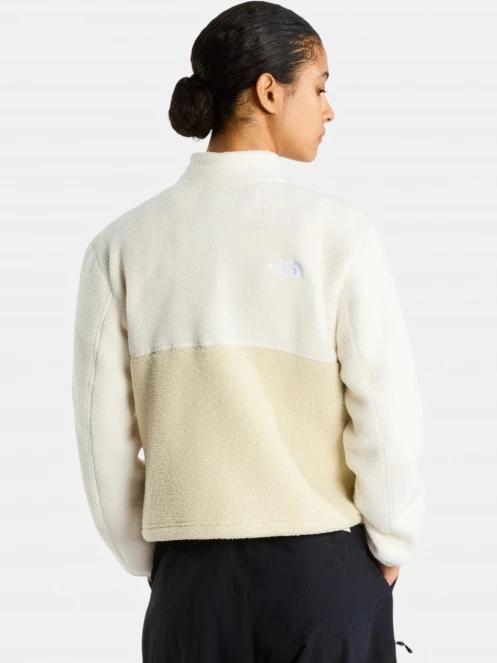 pulover polar pt. femei The North Face W Yumiori 1/4 Zip nisip 3