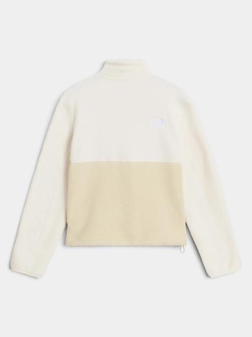 pulover polar pt. femei The North Face W Yumiori 1/4 Zip nisip 6