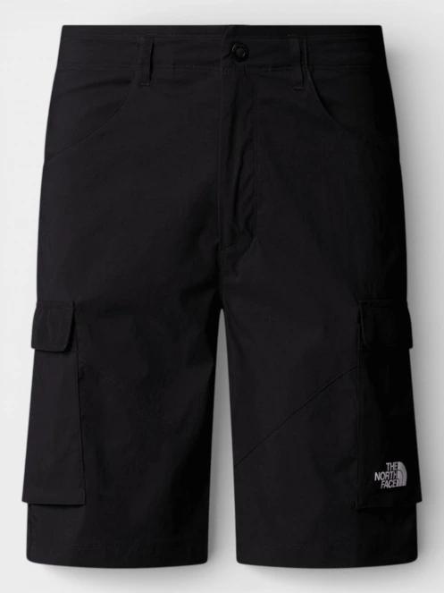 pantaloni scurti cu buzunare laterale, pentru drumetii pt. barbati The North Face M Exploration Cargo Shorts negru 5