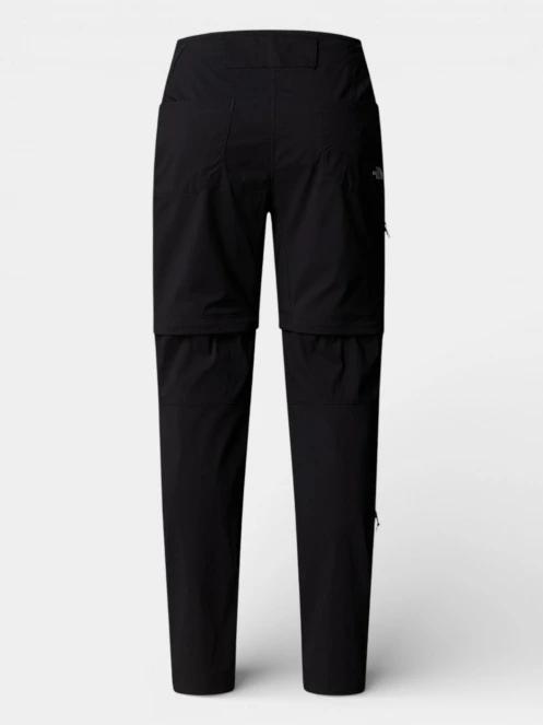 pantaloni de drumetie pt. femei The North Face W Exploration Reg Straight Convertible P negru 7