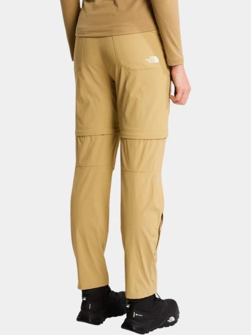 pantaloni de drumetie pt. femei The North Face W Exploration Reg Straight Convertible P maro 3