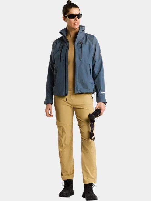 pantaloni de drumetie pt. femei The North Face W Exploration Reg Straight Convertible P maro 4