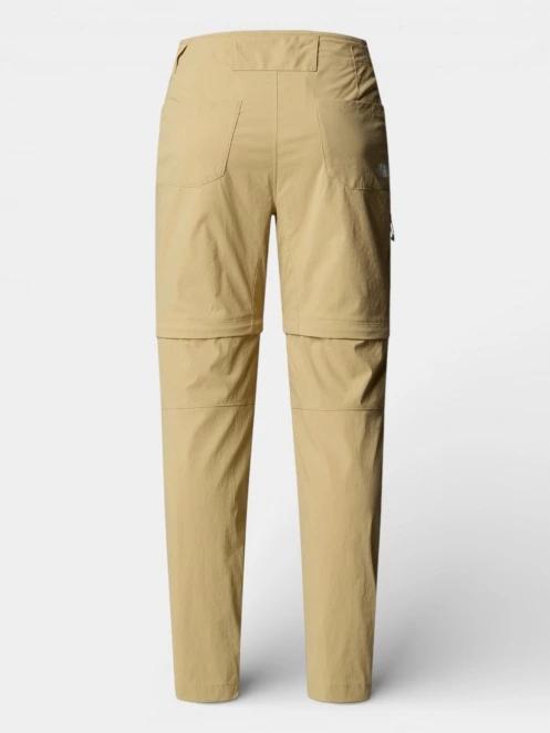 pantaloni de drumetie pt. femei The North Face W Exploration Reg Straight Convertible P maro 6
