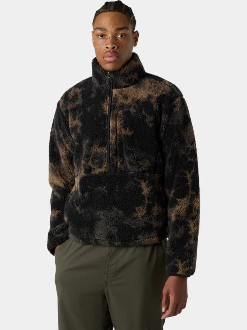 pulover polar pt. barbati The North Face M Extreme Pile 2 Pullover -Print maro 2