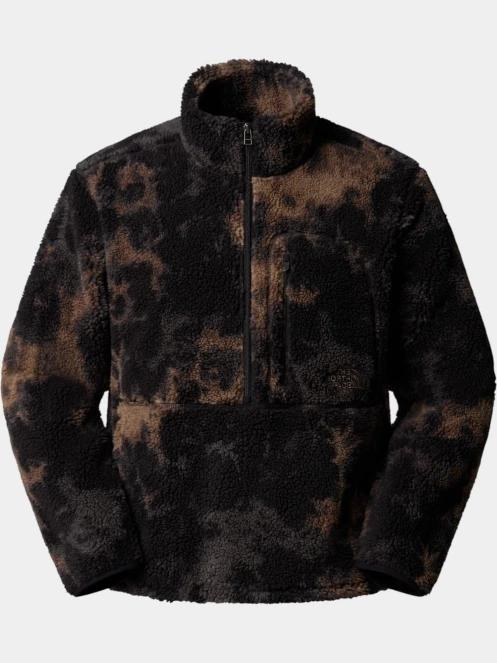 pulover polar pt. barbati The North Face M Extreme Pile 2 Pullover -Print maro 5