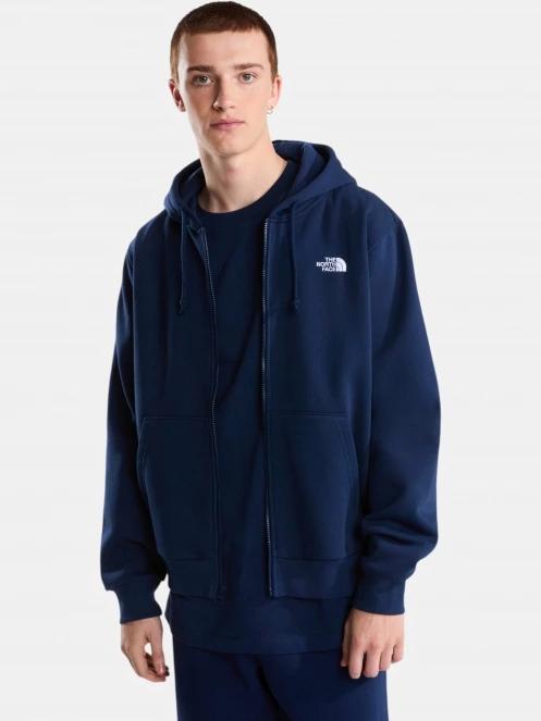 pulover cu gluga pt. barbati The North Face M Evolution Simple Dome Regular Full Zip albastru inchis 2