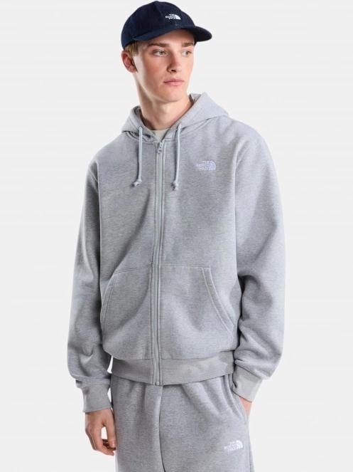 pulover cu gluga pt. barbati The North Face M Evolution Simple Dome Regular Full Zip gri 2