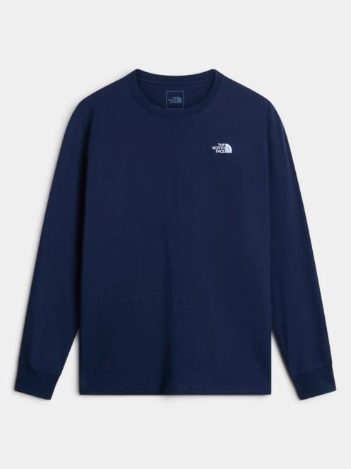 tricou cu maneci lungi pt. barbati The North Face M Evolution Simple Dome Regular Long Sle albastru inchis 5