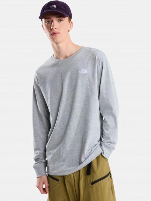 tricou cu maneci lungi pt. barbati The North Face M Evolution Simple Dome Regular Long Sle gri 2