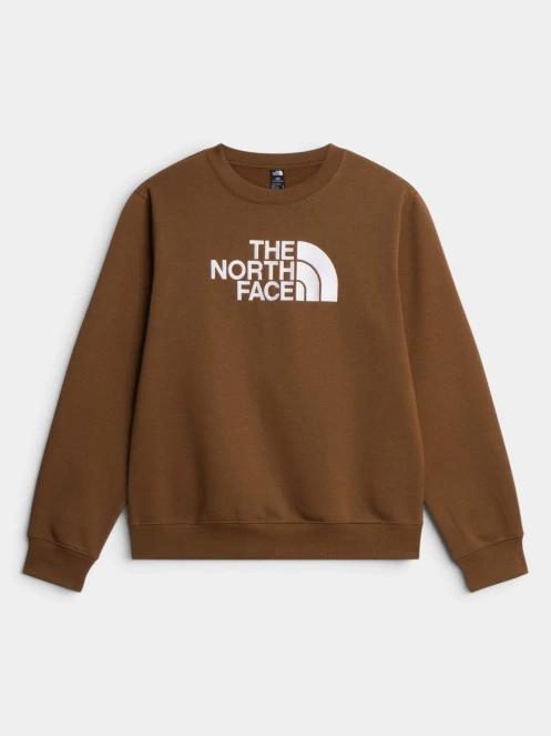 pulover pt. barbati The North Face M Tnf Essential Drew Peak Regular Crew oliv 5