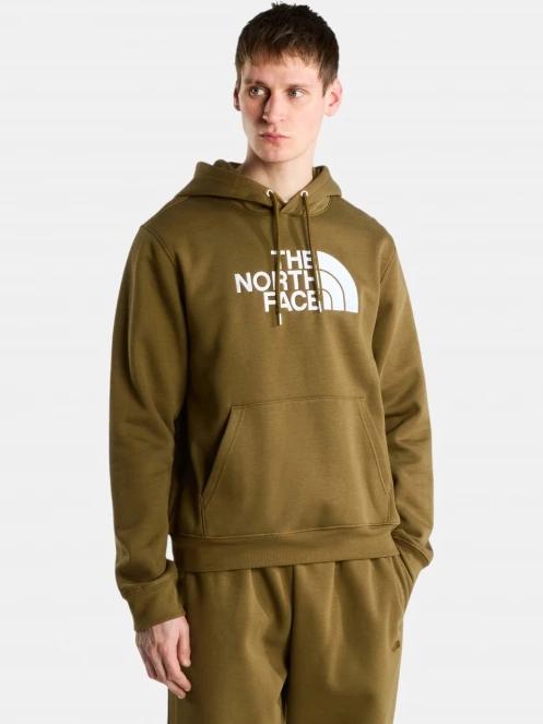 pulover cu gluga pt. barbati The North Face M Tnf Essential Drew Peak Regular Hoodie oliv 2