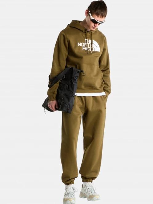 pulover cu gluga pt. barbati The North Face M Tnf Essential Drew Peak Regular Hoodie oliv 4