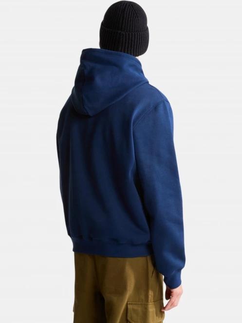 pulover cu gluga pt. barbati The North Face M Tnf Essential Drew Peak Regular Hoodie albastru inchis 3